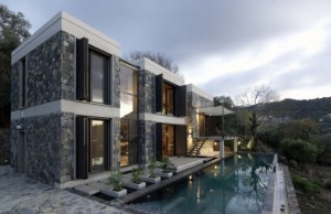 10 fachadas de casas modernas con lajas (6)