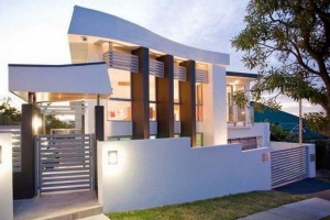 10 fachadas de casas modernas blancas (7)